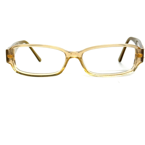 Jimmy Choo JC 10 Tan Snakeskin Eyeglasses Frames 54-15 135 H17258